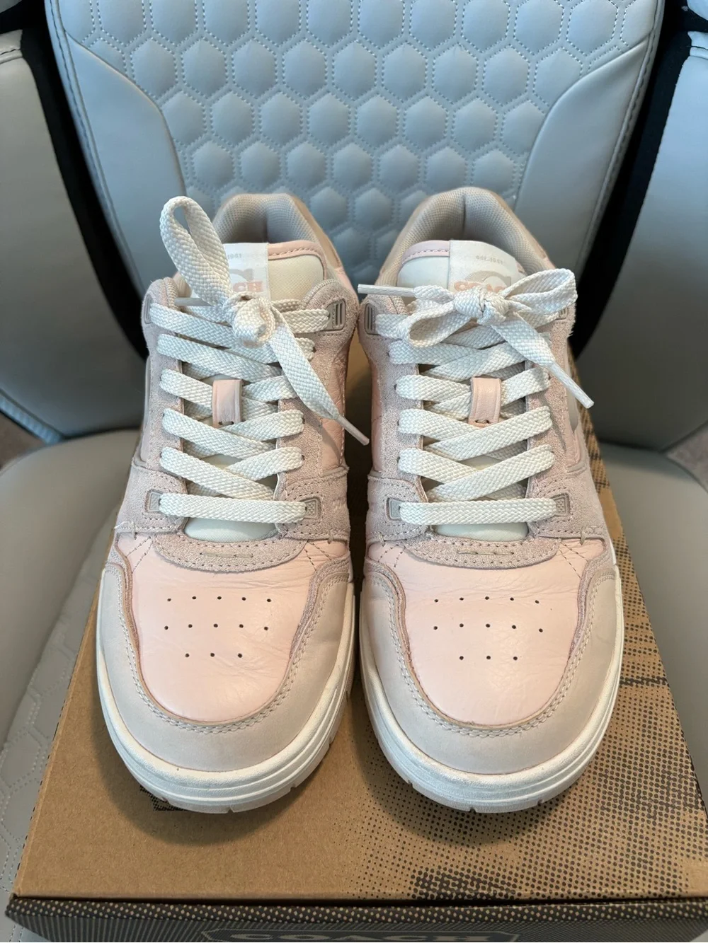 COACH Soho Sneaker in Blush Pink